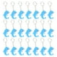 thumbnail image 3 of 21 unids Dibujos animados Dolphin Llaveros Decorativos Dolphin Colgantes PVC Bolsa Colgantes, 3 of 5