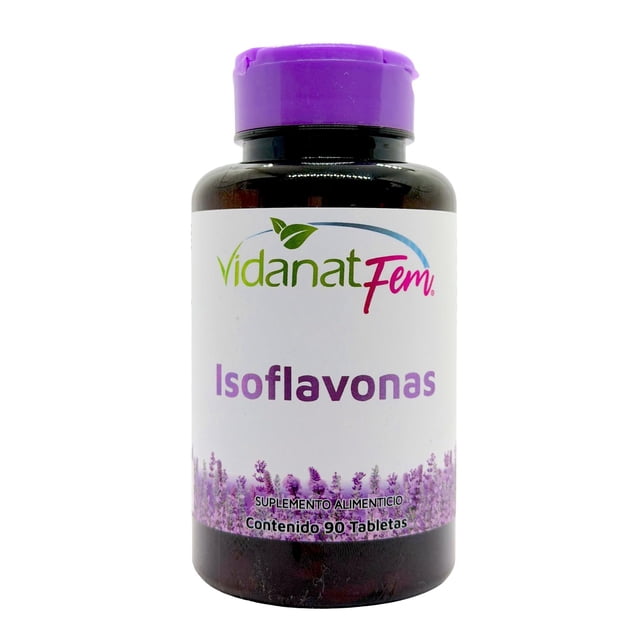 Isoflavonas 90 tabs 550 mg Vidanat Vidanat VDTISOFLAVONAS