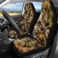 thumbnail image 3 of Pzuqiu Car Seat Covers Stretchy Polyester, Compatible with SUV Seats Car Seats, for Cars Sedans, Tree Camo, 3 of 10