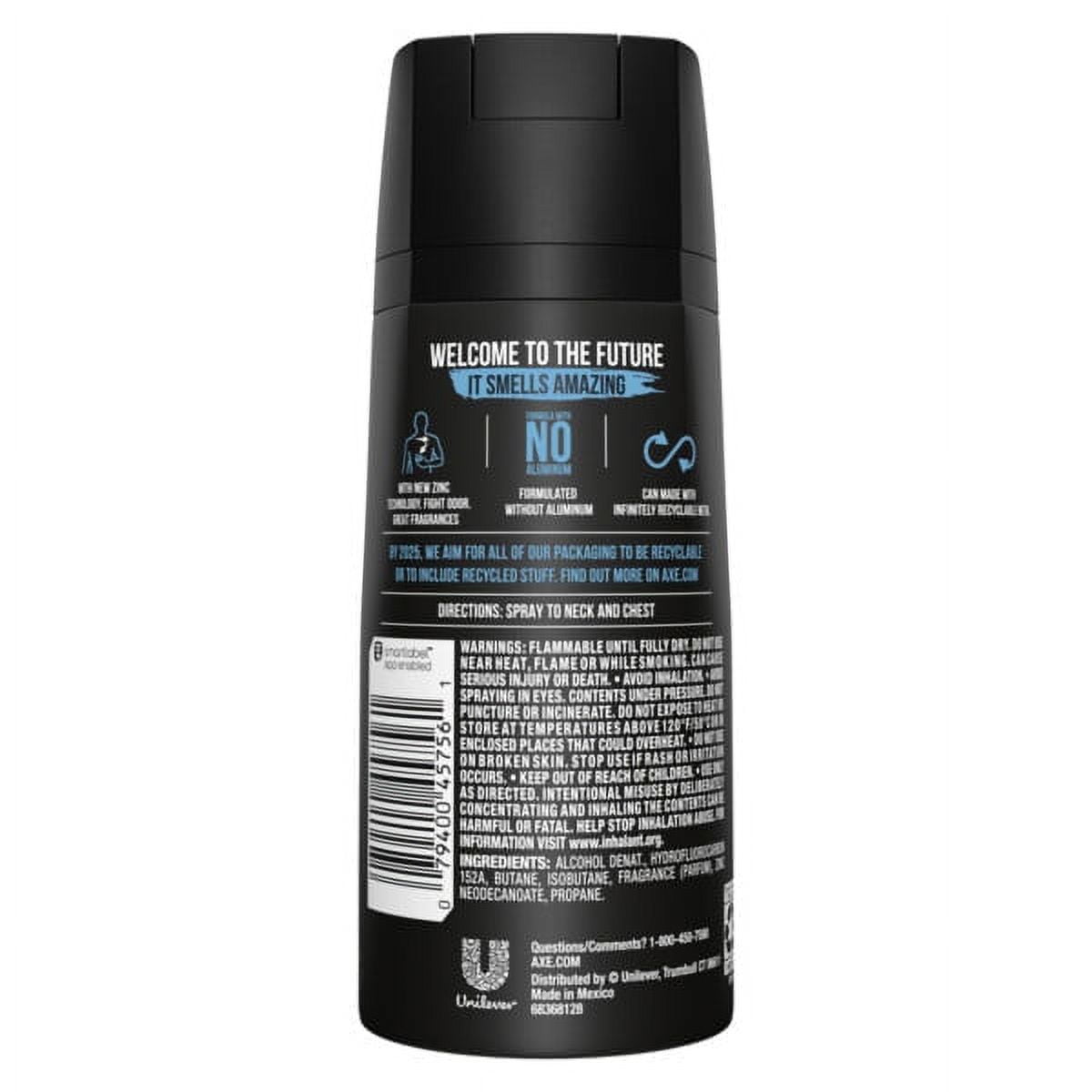 AXE Ice Chill 48H High Definition Scent Deodorant Body Spray 4.0 Oz