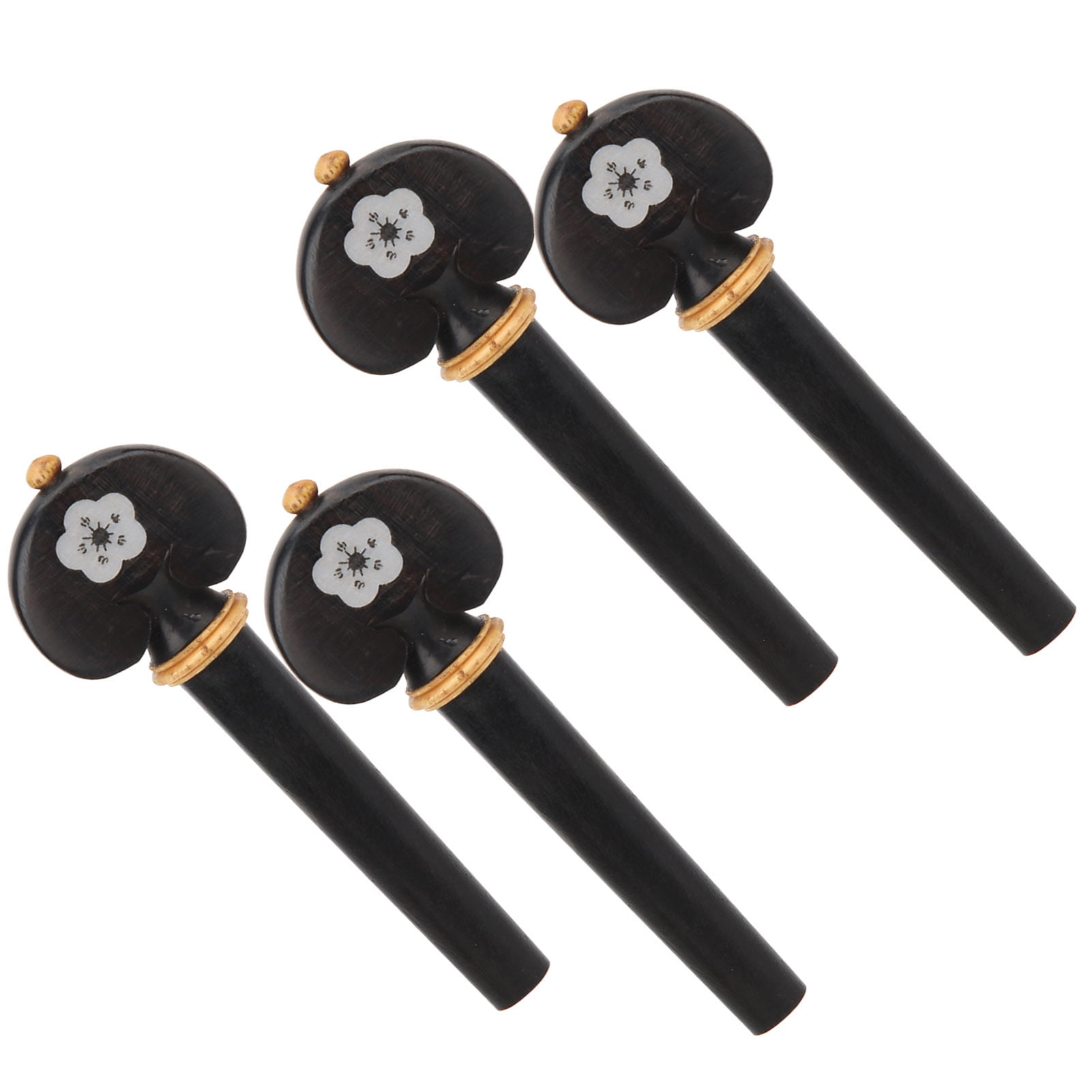 Ebony Wood Cello Pegs, Comfortable Violin Tuning PegViolin PegTuning