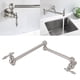 thumbnail image 3 of Grifo de Cocina de Brazo Oscilante de Cobre, Grifo de Fregadero Giratorio de 360 ​​Grados de 360 ​​Grados de Agua Plegable, Estética Industrial única para la Decoración, 3 of 7