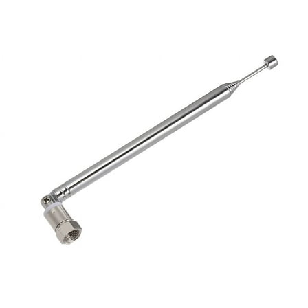Allaboutadapters 8 Section Telescopic TV Antenna 23 Inches