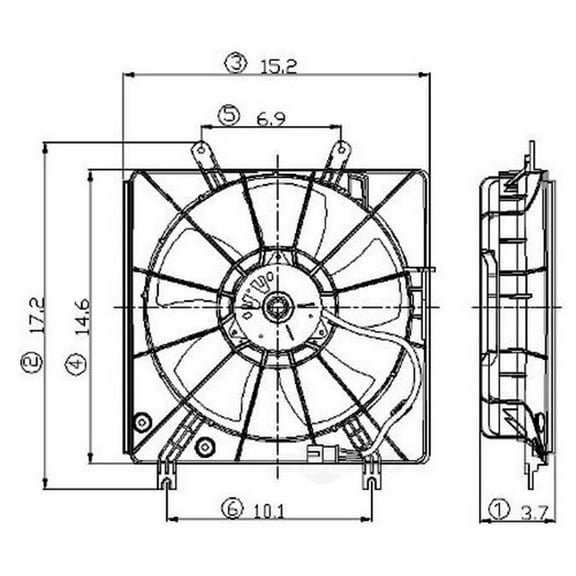 Engine Cooling Fan Assembly