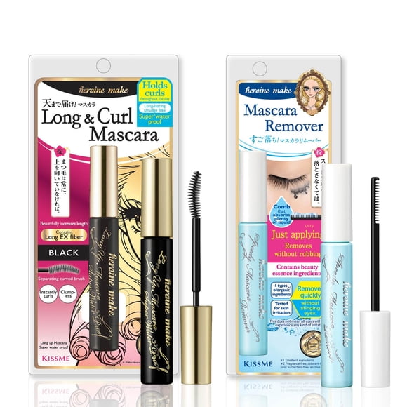 Set combinado: removedor de rímel y máscara Heroine Make Kissme Speedy