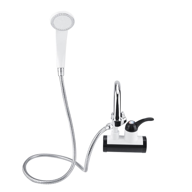 Dispensador Instantáneo De Agua Caliente Y Fría Para Lavabo, Calentador, Grifo De Calefacción, Cabezal De Ducha Con Pantalla De Temperatura