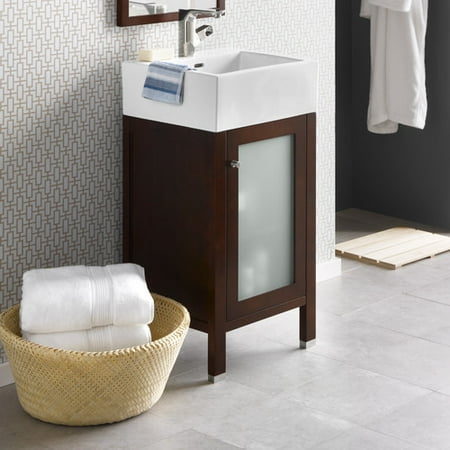 Ronbow Oval Ceramic - Ronbow Cami 18'' Single Bathroom Vanity Set