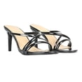 thumbnail image 1 of XY London Womens Angel Patent Crossover Strap Mule Sandals, 1 of 4