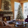 thumbnail image 2 of Vickerman 9' Frosted Eastern Fraser Fir Artificial Christmas Tree Unlit, Seasonal Indoor Home Decor, 2 of 2