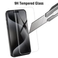thumbnail image 5 of 2-Pack Tempered GLASS Screen Protector For iPhone 15, 5 of 6