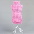 thumbnail image 2 of Magazine Small Pet Dog Cat Outdoor Warm Soild Color Knitwear Clothes Jumper, 2 of 4