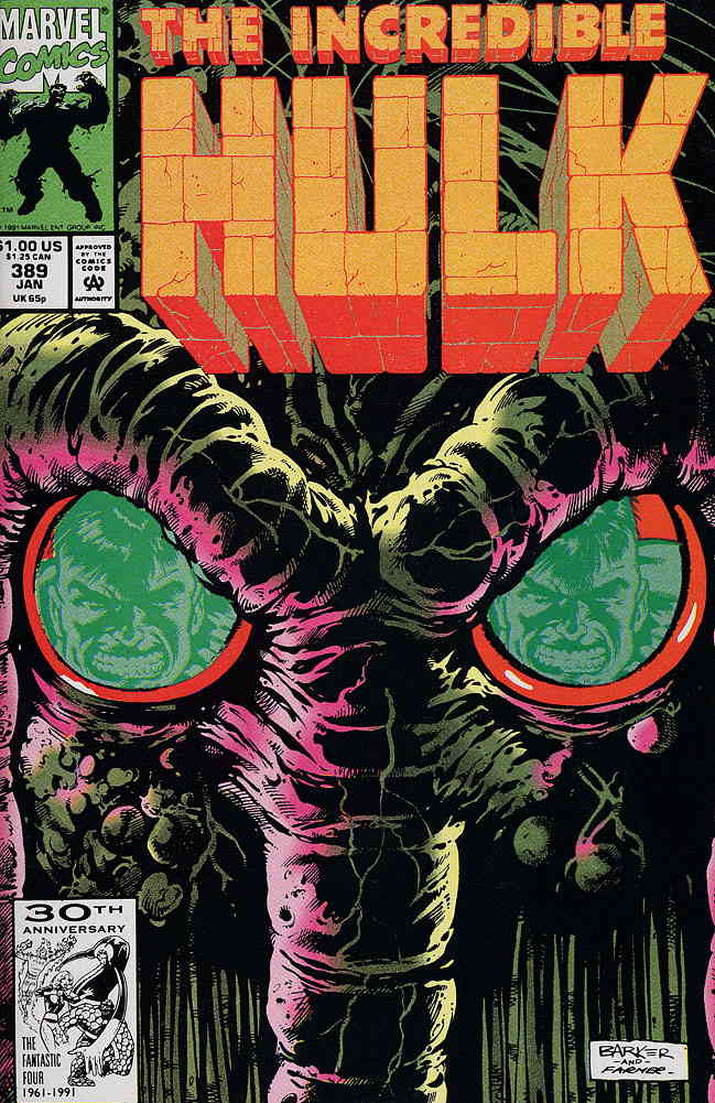 Cover of The Incredible Hulk #389