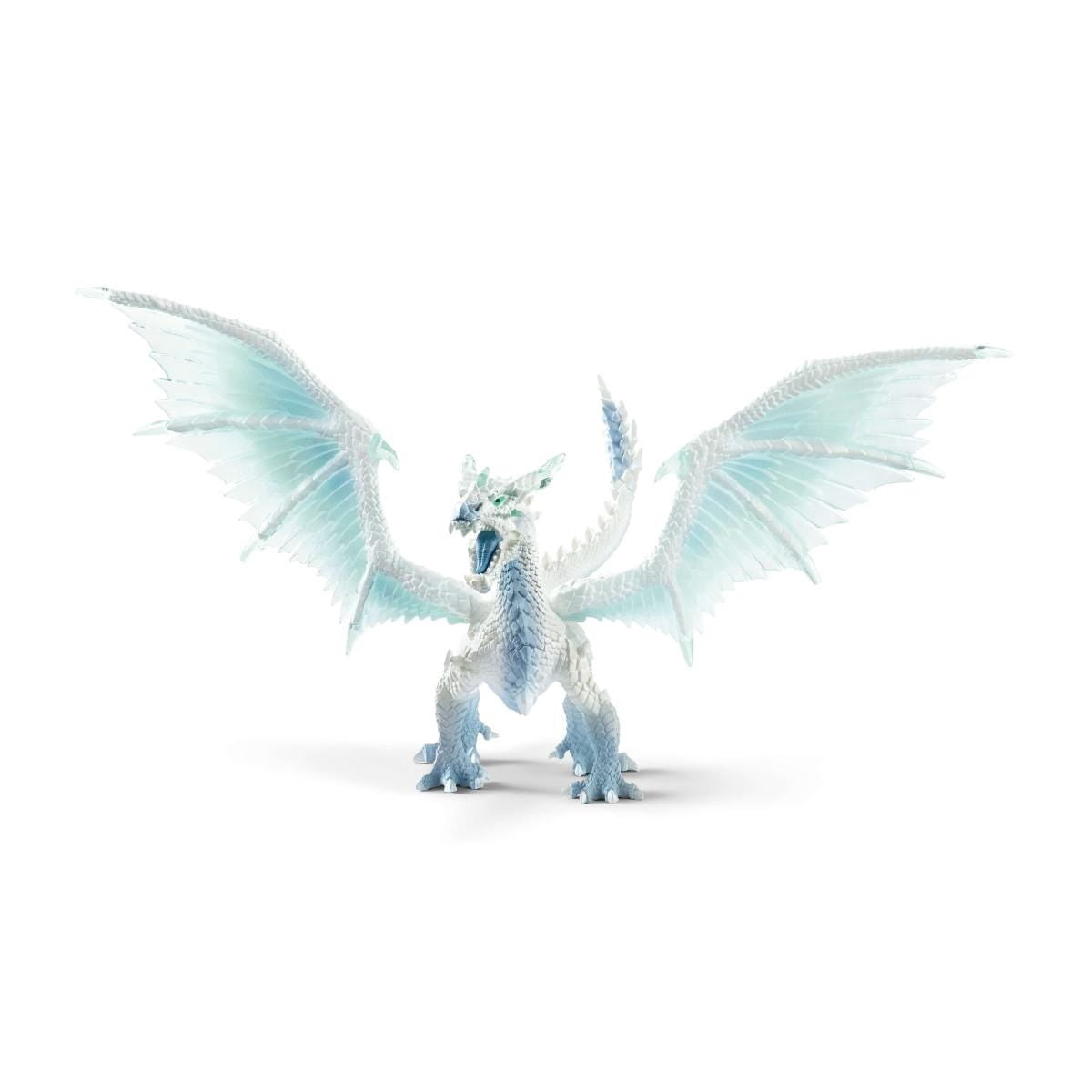 Schleich Eldrador Creatures 11” Ice Dragon Toy Figure with Flexible Wings