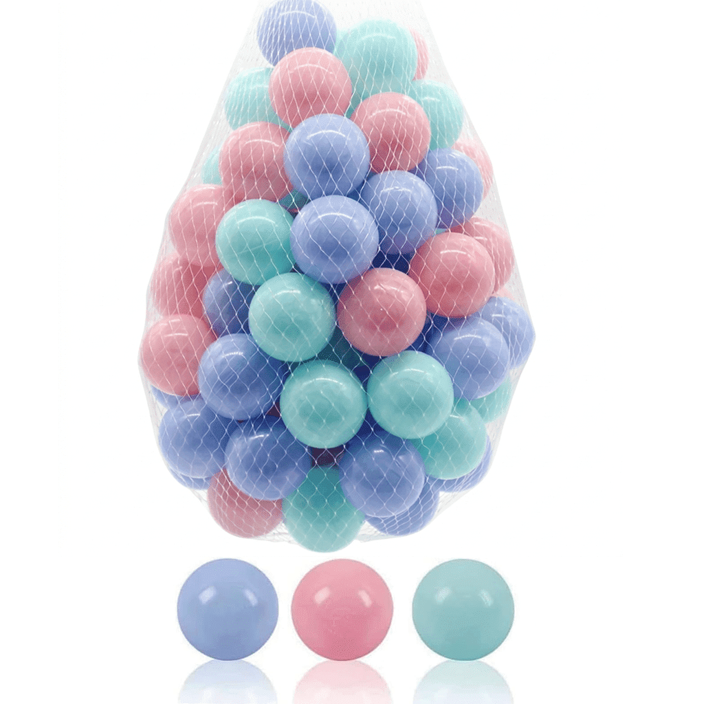 Ball Pit Balls for Toddlers, 2.2 Inch Crush-Proof BPA-Free Plastic Play Balls for Ball Pit, Playpen, Playhouses, Kiddie Pool & Indoor Play Area