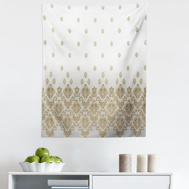 Victorian Tapestry, Damask Motifs in Vintage Romantic Country Style