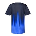 thumbnail image 5 of Pompotops T-shirt Mode Décontracté Imprimé Col Rond Manches Courtes Ample Blouse Chandail Liquidation, 5 of 5