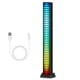 thumbnail image 1 of Bewildely Luz LED activada por voz 50-16KHZ tira de LED de ambiente musical 40LEDs barra de luz LED ambiental luz de de camioneta LED para barra de Iluminación navideña Negro Bewildely HA027506-01, 1 of 1