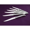 thumbnail image 2 of Laguiole Heritage Tradition Ultra Sharp Stainless Steel Gourmet Steak Knives Set of 6 | Triple Rivet Knife Cutlery Set, Stainless Steel Handle, 4.5 Inch Blade, 2 of 6