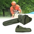 thumbnail image 1 of 20" Chainsaw Carrying Bag Holdall Box Chain Saw Portable Green, 1 of 10