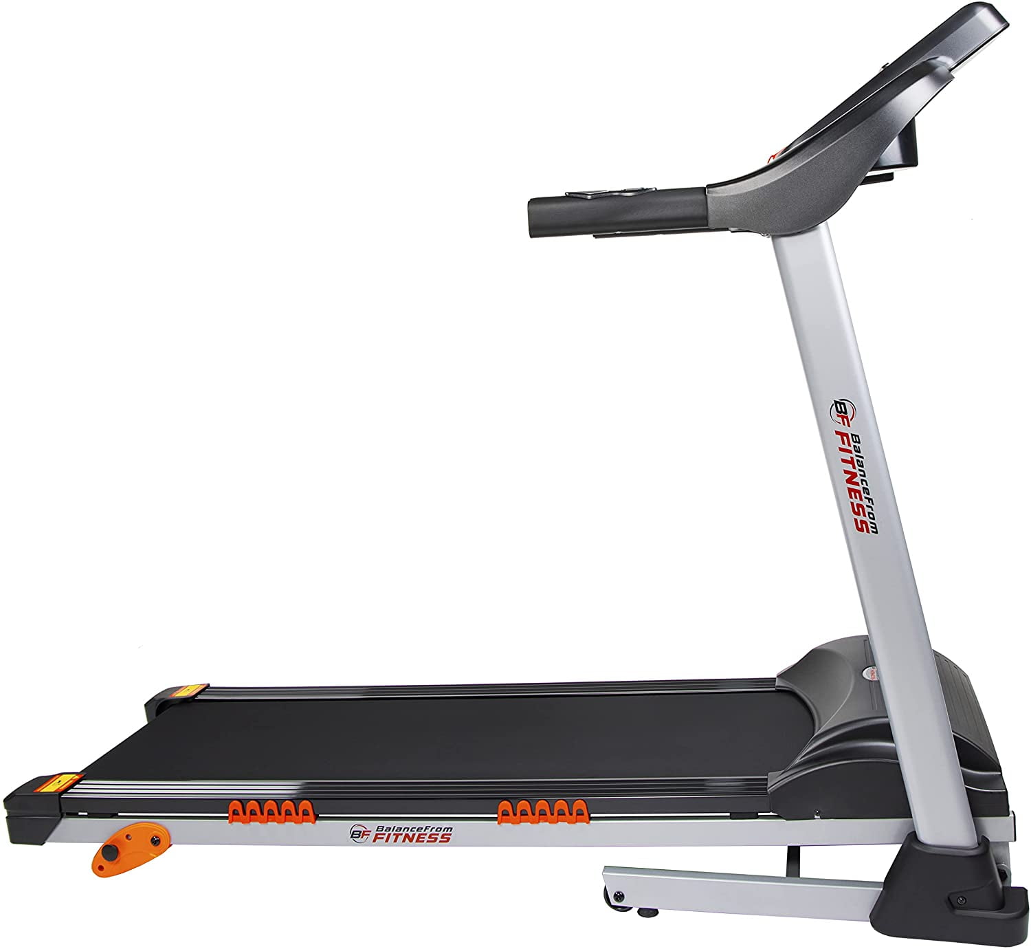 BalanceFrom Folding Incline Exercise Treadmill with 5-In. Large Backlight  Display, 12 Preset Programs