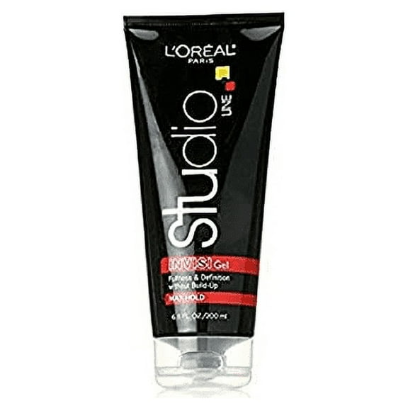 l'oreal Paris Studio Line Invisible Strong Hold Gel, 6.80 oz, 2 Pack