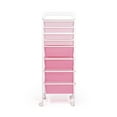thumbnail image 4 of Humble Crew Essentials 8 Drawer Rolling Storage Cart with Wheels, Pink, 4 of 7