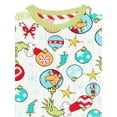 thumbnail image 3 of Dr. Seuss' The Grinch Family Pajamas for Kids size 10, Women's and Women's Plus, 2 Piece set, 3 of 4