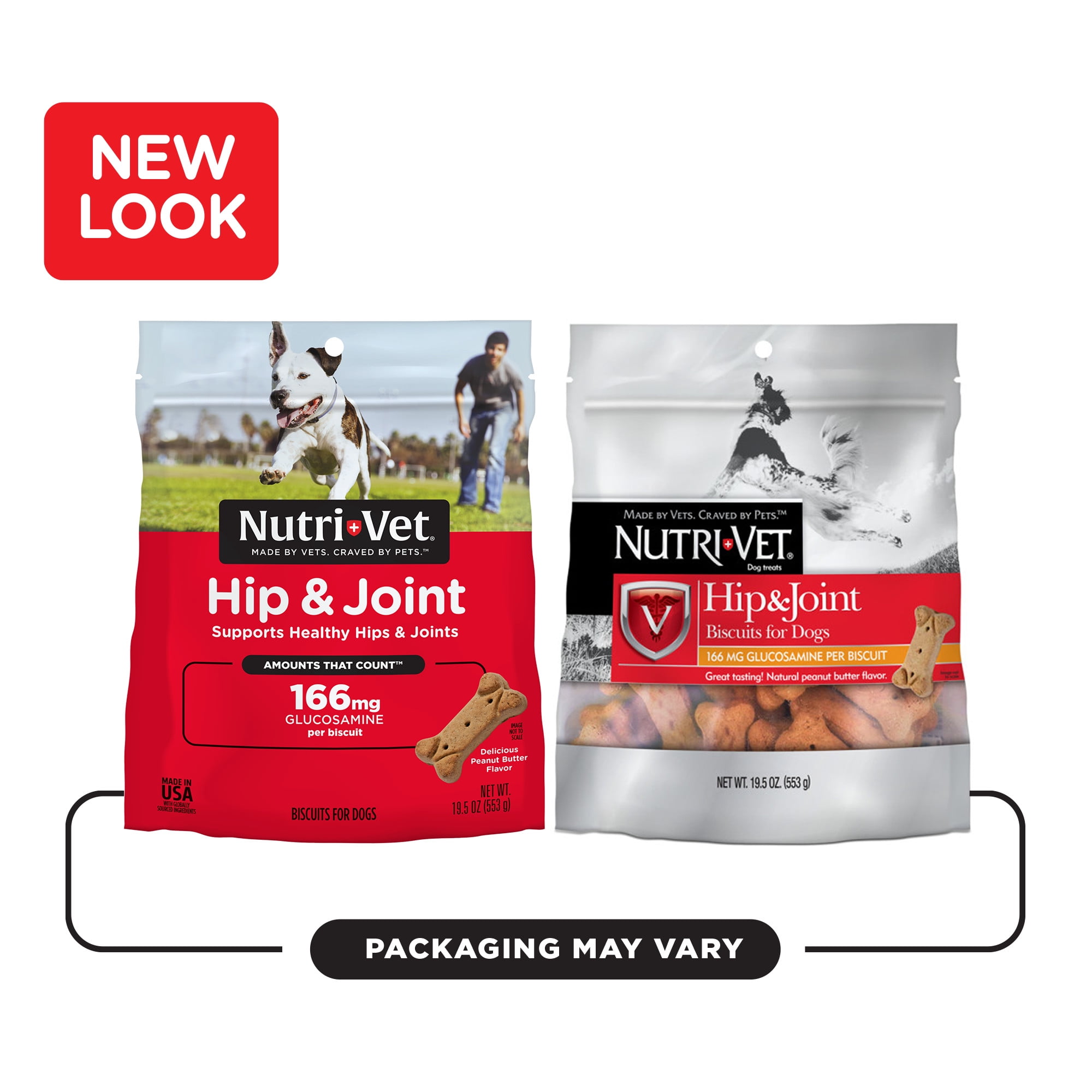 Nutri-Vet Hip & Joint Biscuits for Dogs - 4.2oz.