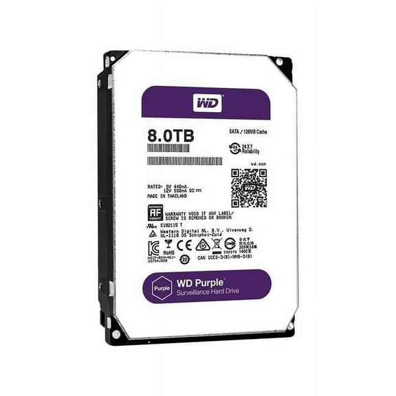 Western Digital  Purple 8 TB SATA Internal Hard Drive