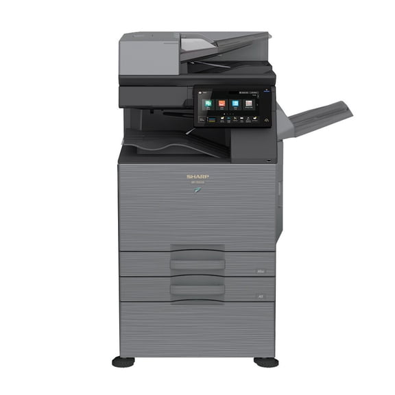 Pre-Owned Sharp BP-70C45 A3 Color Laser Multi-Function Printer - 45 ppm, Copy, Print, Scan, Duplex, Network, WiFi, 1200 DPI, 1200 Sheets Capacity