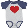 thumbnail image 3 of Inktastic Red Heart Valentine Boys or Girls Baby Bodysuit, 3 of 5