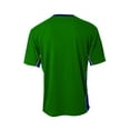 thumbnail image 2 of A4 Youth Short Sleeve V- Neck Atheltic Liga Sports Soccer wear Jersey , KELLY ROYAL, Large, NB3018, 2 of 2