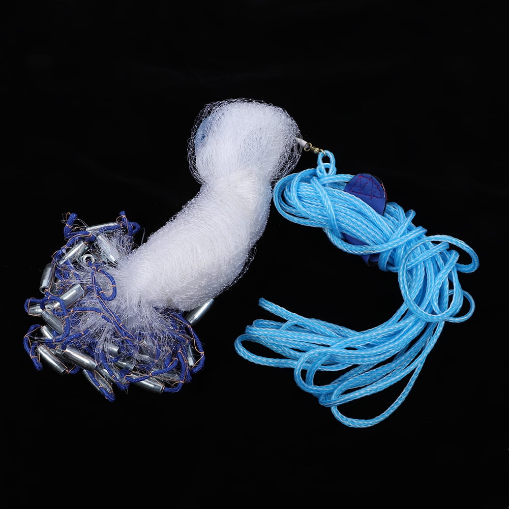 Spptty Hand Throw Fishing Net,Fishing Net Nylon Monofilament American