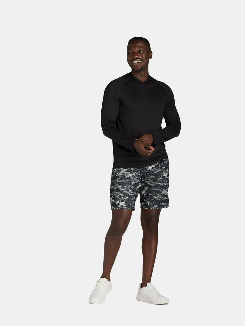 Chemise Soleil Homme George à Capuche - UPF50+ - Taille 2XL - Gris - Manches Longues