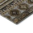 thumbnail image 3 of Addison Rugs Mayfield Premium Machine Washable Transitional Global Chocolate Rectangle Rug, 9' x 12', 3 of 7