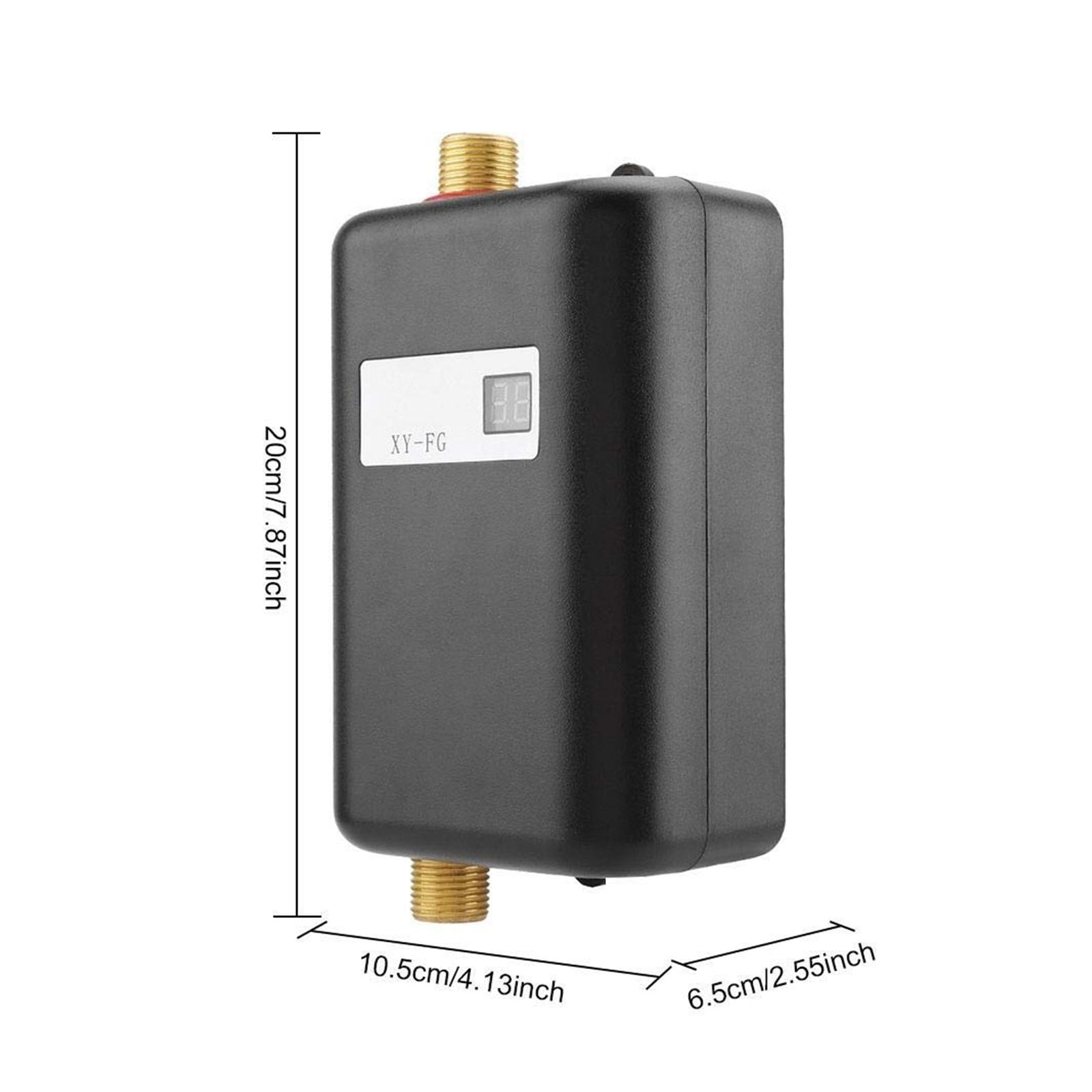 3800W Instantaneous Mini Water Heater Instant Electric Tankless Water Heater Instant Electric Water Heating Shower ,Safety Protections