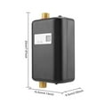 thumbnail image 4 of 3800W Instantaneous Mini Water Heater Instant Electric Tankless Water Heater Instant Electric Water Heating Shower ,Digital Temperature Display, 4 of 6