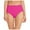 Hot Pink, variant on Women Bikini Bottoms Trends High Waisted Bathing Suit Bottom Ruched Tummy Control Swimsuit Bottoms Sexy Swim Bottom for Women Grey,M