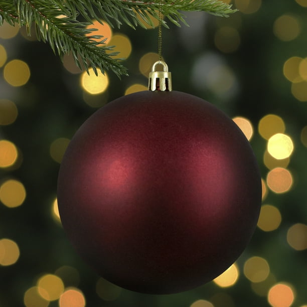 Maroon christmas balls online