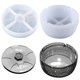 thumbnail image 4 of Silicona Para Cenicero En Forma De Neumático, Bandeja Redonda Para Cigarrillos, Molde De Resina Con Tapa, Contenedor De Almacenamiento Grande, Molde Para Cenicero, Decoración Del Hogar 2 Unids/Set Yuarrent HA019086-00, 4 of 7