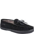 thumbnail image 1 of Hush Puppies - Pantuflas de Ante Ace para Hombre (Negro), 1 of 4