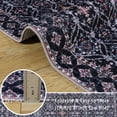 thumbnail image 3 of Area Rugs Large Dark Olive Green Area Rugs For Living Room Washable Area Rugs 5x7ft Living Room Boho Bedroom Mats Under Bed Soft Stain Resistant Non-Shedding Thin Carpet For Dining Room Apartment, 3 of 12