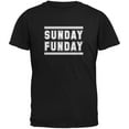 thumbnail image 1 of Sunday Funday Oakland Black Adult T-Shirt, 1 of 1