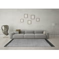 thumbnail image 3 of Ahgly Company Indoor Square Abstract Gray Modern Area Rugs, 6' Square, 3 of 4