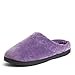 thumbnail image 3 of Dearfoams Women's Microfiber Velour Clog Slipper with Quilt Detail, 3 of 3