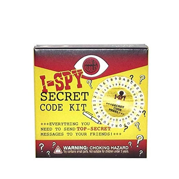 House of Marbles ISpy Secret Code Kit