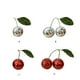 thumbnail image 5 of Bola de Espejo Matsuzay Cherry Disco 10 cm Rojo Decoración para el Hogar, 5 of 6