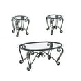 thumbnail image 2 of JRHRXXY Tempered Glass Coffee Table Set of 3,1 Coffee Table & 2 End Side Table,for Living Room, 2 of 14