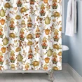 thumbnail image 6 of Tchckioa 47x64 Inch Thanksgiving Shower Curtain for Bathroom Decor,Waterproof Hooks Bath Curtain, 6 of 6