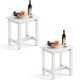 thumbnail image 1 of Juego de mesas auxiliares para exteriores LUE BONA HDPS White (2 unidades), 1 of 7